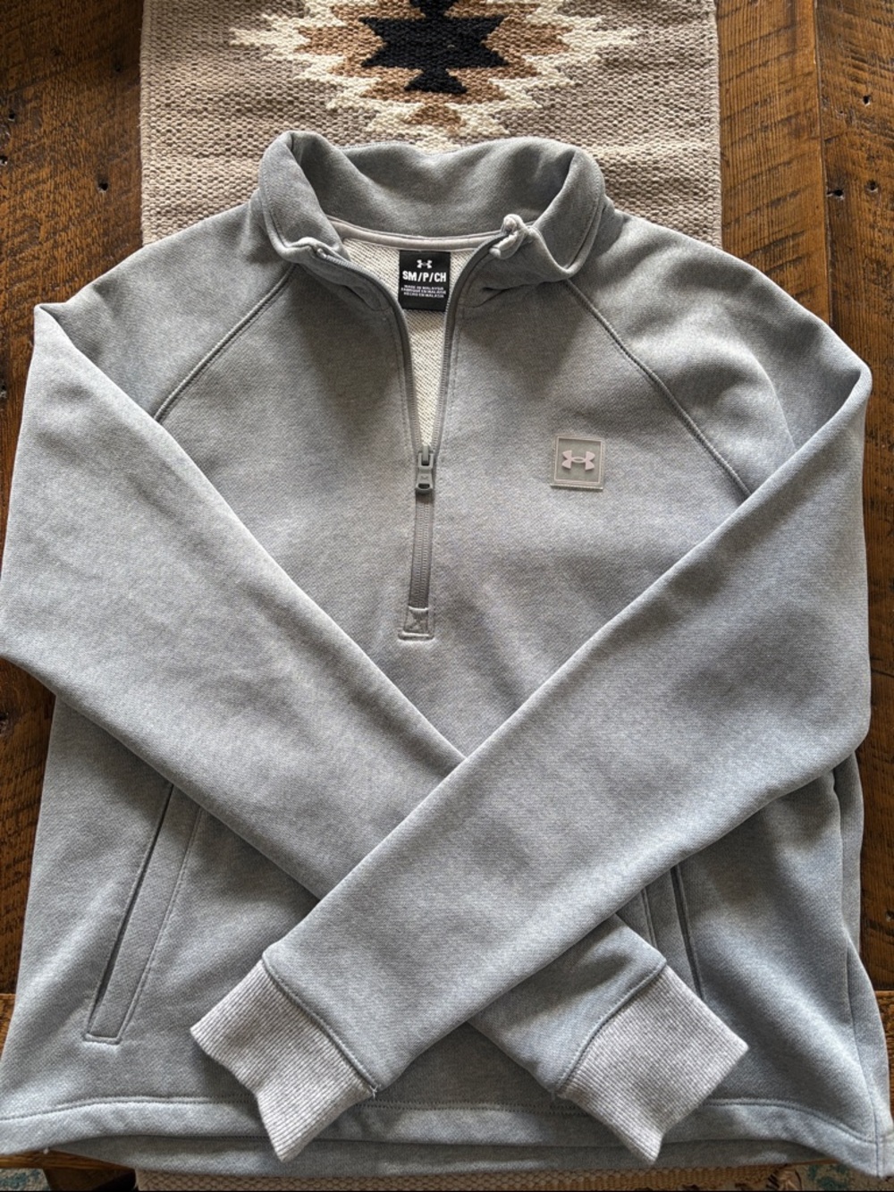 NWOT ✨ Under Armour Light Gray Woman’s Quarter-Zip